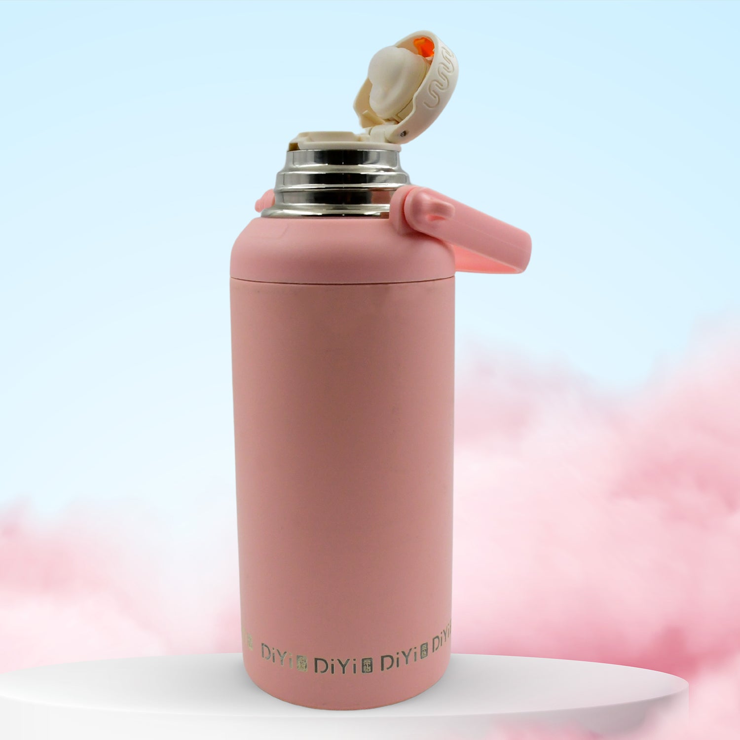 13036 Stainless Steel Tumblers 316 Stainless Steel Vacuum Insulated Cup  Bottle Portable Travel Kettle  Water Bottle With Handle Outdoor Large Capacity Sports Kettle Cups  Bottle (1300 Ml) 13036 Stainless Steel Tumblers 316 Stainless Steel Vacuum Insulated Cup  Bottle Portable Travel Kettle  Water Bottle With Handle Outdoor Large Capacity Sports Kettle Cups  Bottle (1300 Ml)